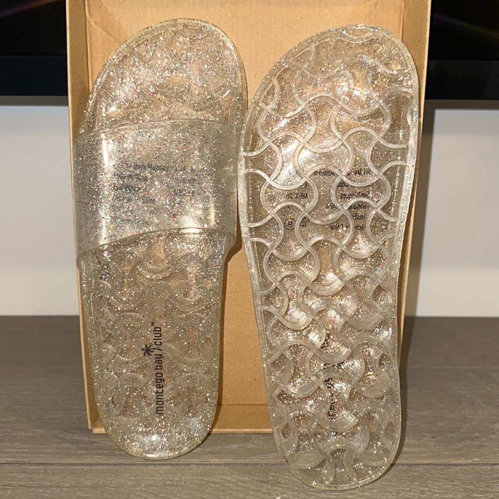 MONTEGO BAY CLUB Iridescent jelly slides